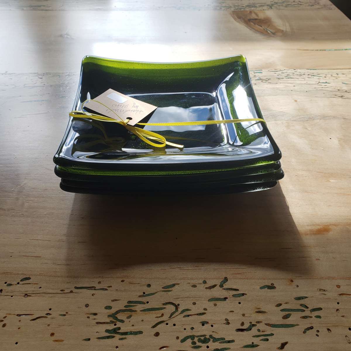 Pine Green appitizer plates 